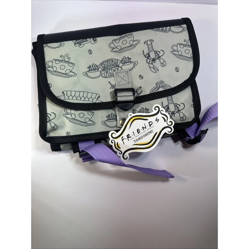 CultureFly✨ FRIENDS✨ Central Perk Foldable Backpack✨ TV Show 17